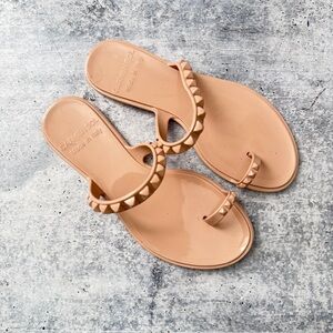 Carmen Sol Maria Flat Jelly Sandal 8